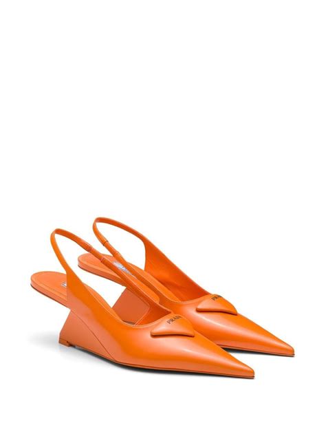 prada slingback heels|prada block heel pumps.